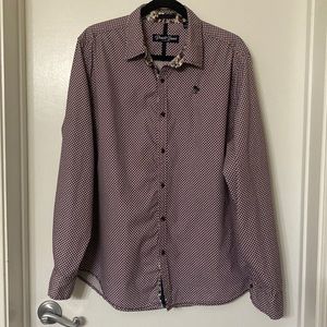 Desert Dunes Patterned Button Up